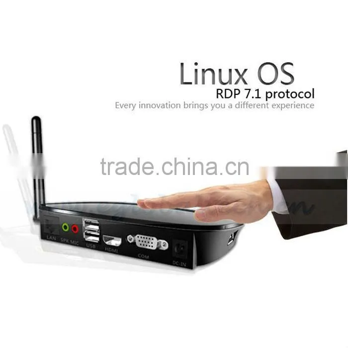 2013 best multi-users linux thin client share 1pcs with 100uniters for all Windows OS by RDP7.1 L300
