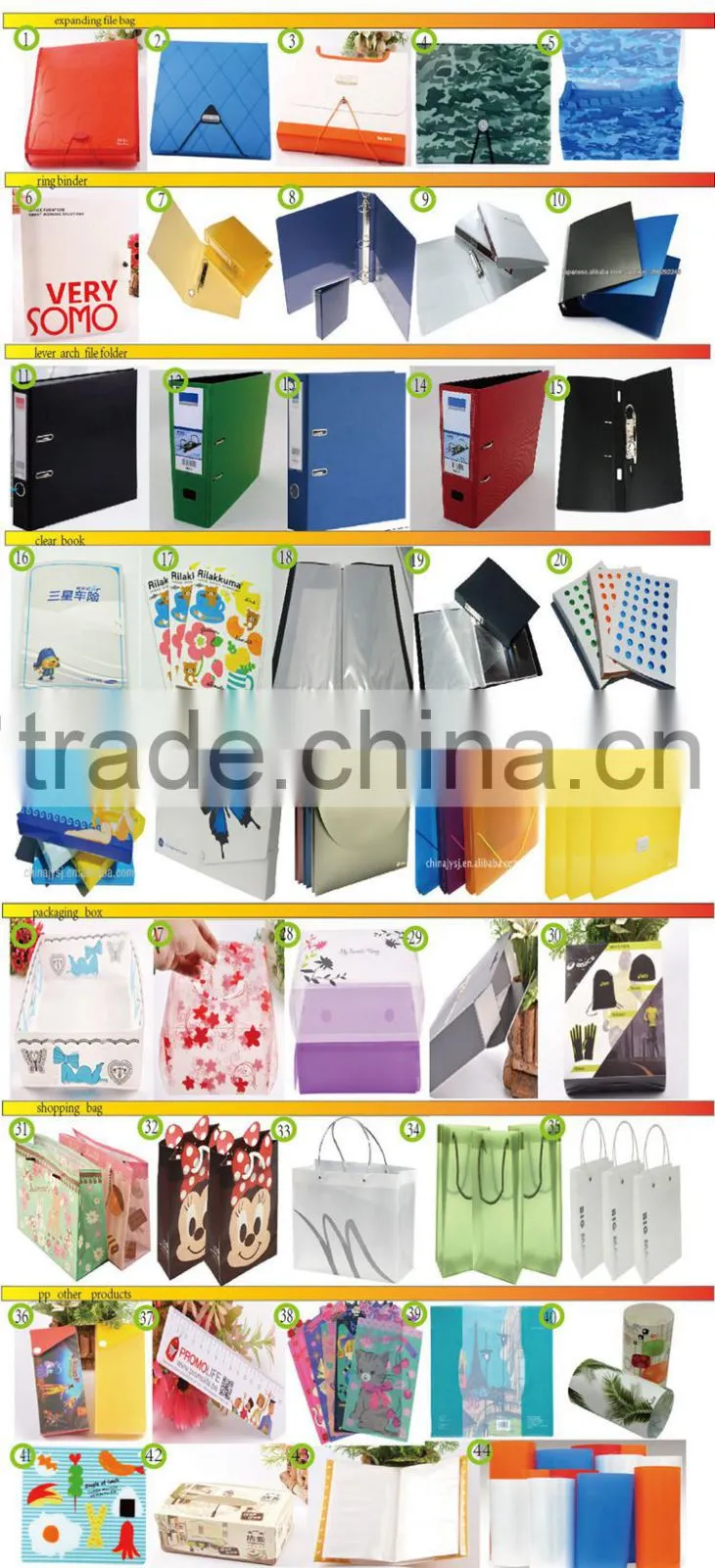 Deoi OEM customized fashion PP/PVC/PET wholesale eco-friendly foldable file zipper bag