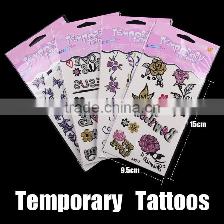 The New release tattoo stickers waterproof female love love love