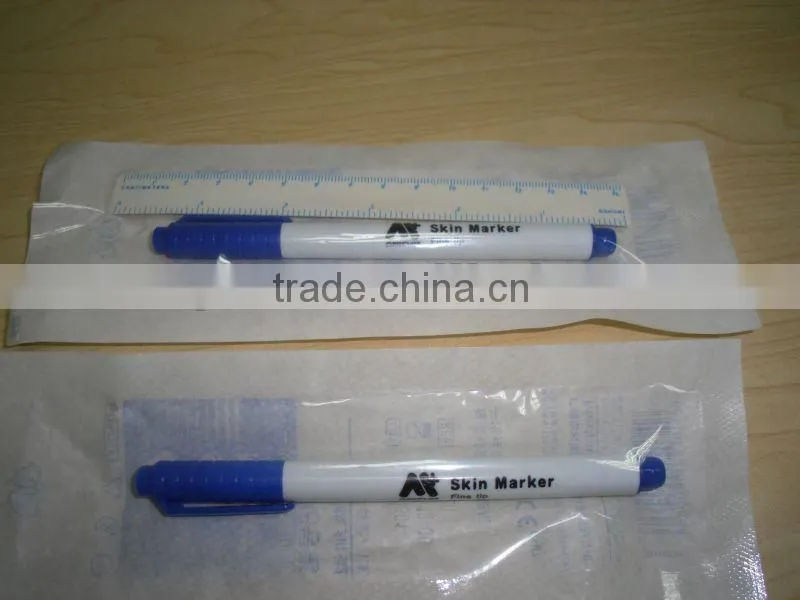 Rugular tip disposable medical surgical skin marker