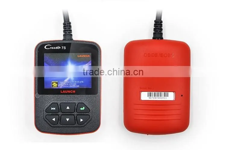 Best Quality OBD II obd2 auto Code Reader Launch X431 Creader 7S,With Oil Reset Function Launch Creader 7S hot sale