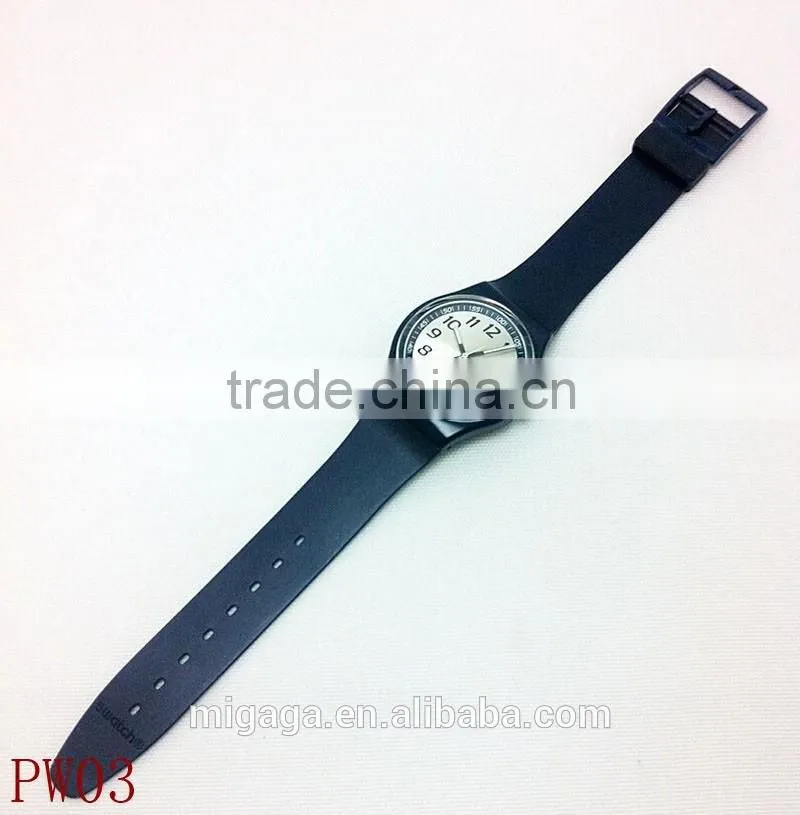 Fashional colorful for child gift cheap plastic watch