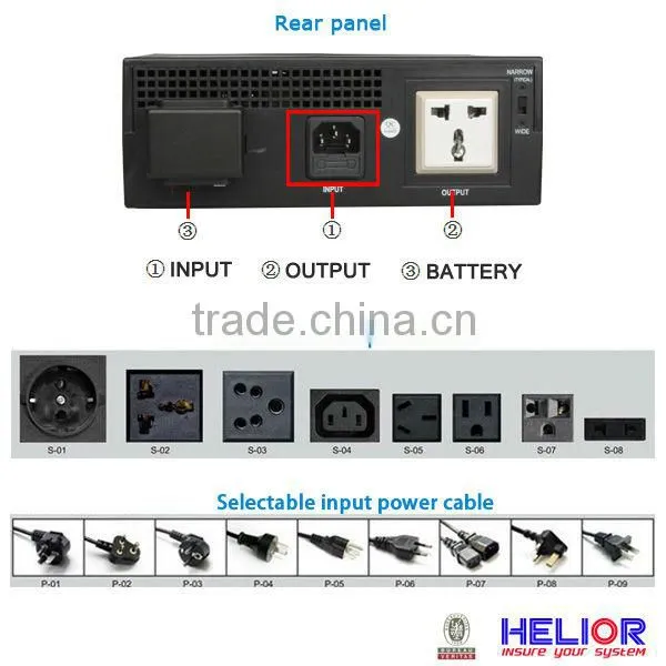 Motor inverter with inbuilt battery 2000W (InverMax)