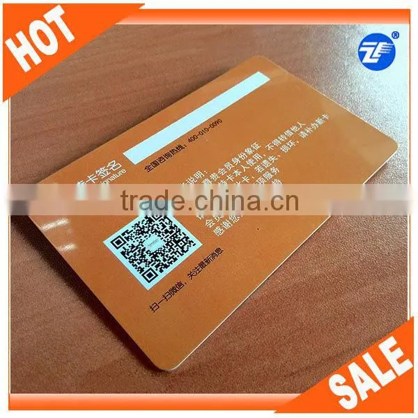 China manufacturer new barcode key tag plastic card
