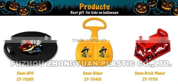 Halloween promotional gift children snow boat