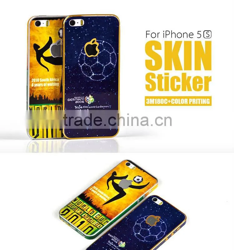 Mobile Phone 3M Vinyl Skin Gift For Iphone 5s