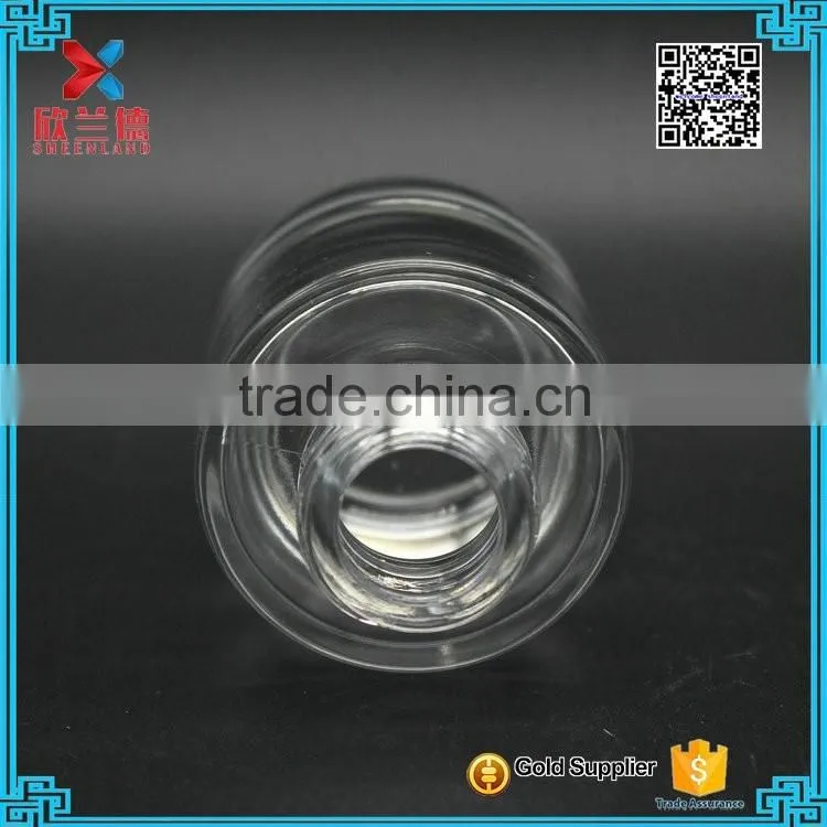 55ml aroma diffuser glass bottle & aroma glass bottle with aluminium collar cap