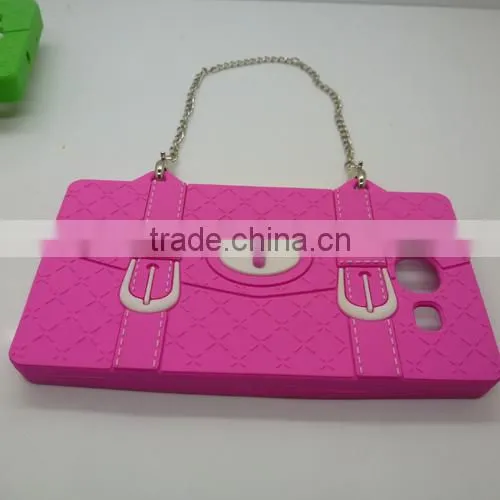 Silicone Phone Case for iPhone 5 with Chain