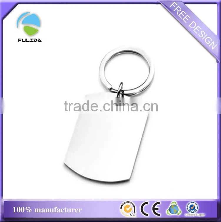 custom metal laser engraving dog tag with 80cm chain