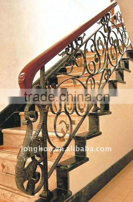 Top-selling forged iron railings banisters install