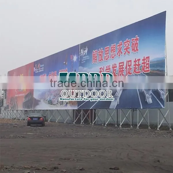 Large outdoor advertising nice quality gantry billboard structure