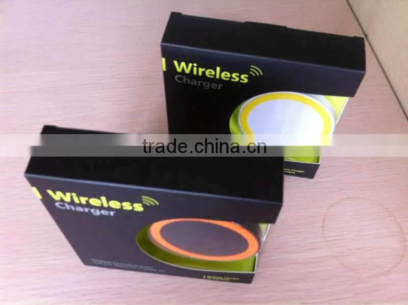 Wholesale qi wireless charging pad for Samsung S6 mobile phone mobile accessories