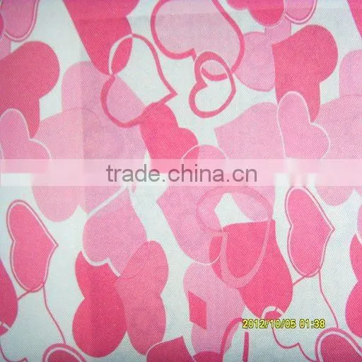 pu coated 600D polyester print fabric for bags and tents