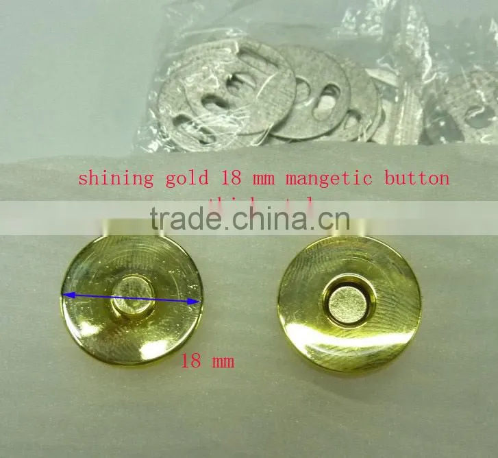 14 mm manget brooch button for purse
