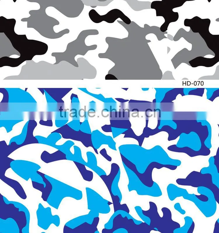HD-064 Air Bubble Free Mild Auto Vinyl Bomb Car Body Sticker