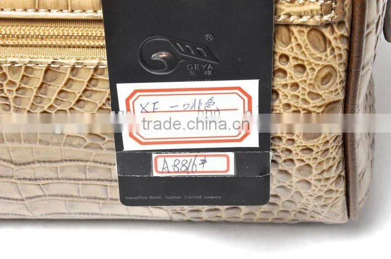 New Fashion 2012! Mini Lady CROCO Genuine Leather Handbag