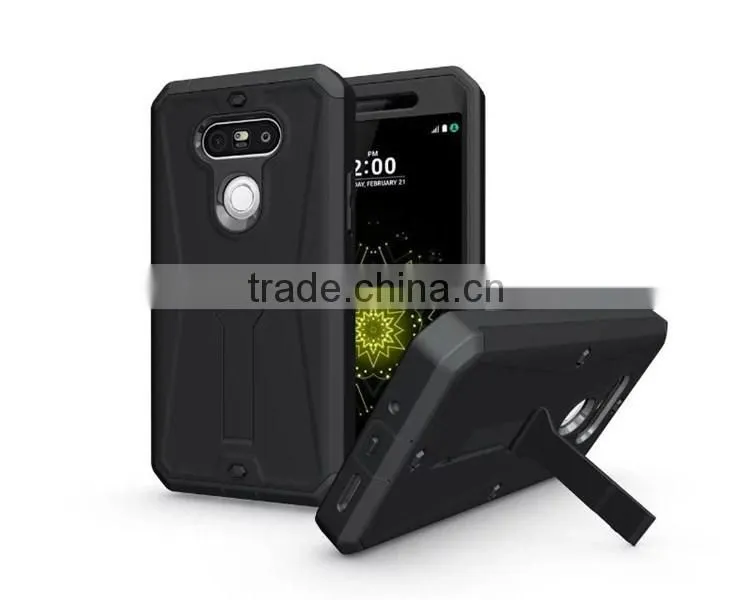 High Quality Kickstand Hybrid Robot Cell Phone Case For LG G5