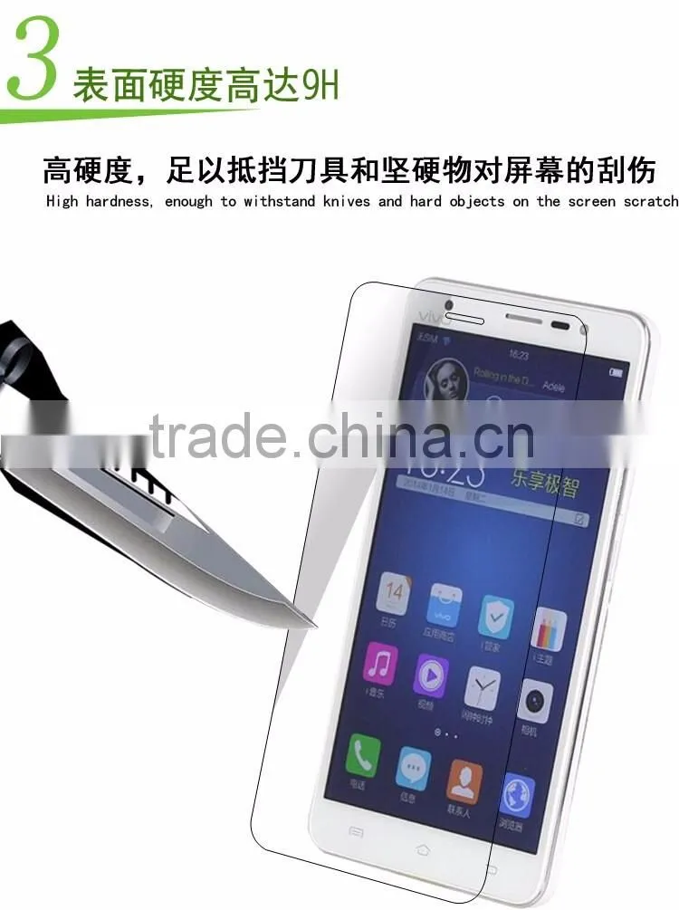Custom Made Anti Fingerprint Tempered Glass Sheet Price Screen Protector Tempered Glass For Vivo X7 Plus