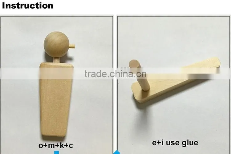 Wooden Gymnast Puzzle children educational toys