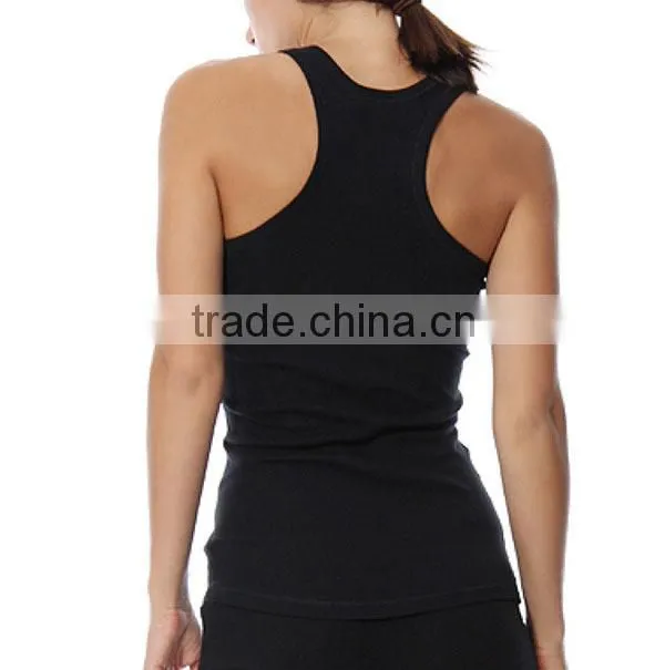 Wholesale custom sport dri-fit singlet for ladies 2014(YCT-B0459)
