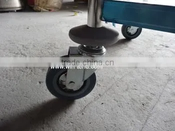 Stainless Steel Hand Pull Cleaning Service Trolley