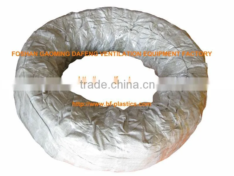 Anti-static flex coal mining duct