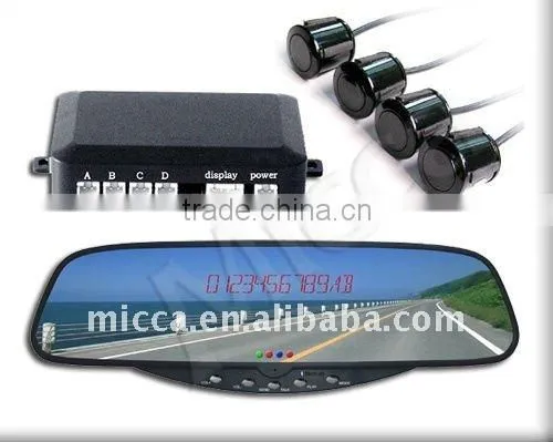 Bluetooth wireless LED Parking Sensor System, obstacle detection sensors, Retrovisor de Estacionamiento(PS361)