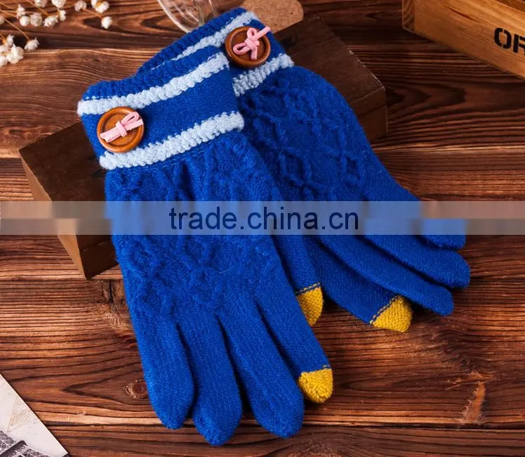 Best Sellers Cute Flower Touch Screen Gloves For Girls For Christmas 2015