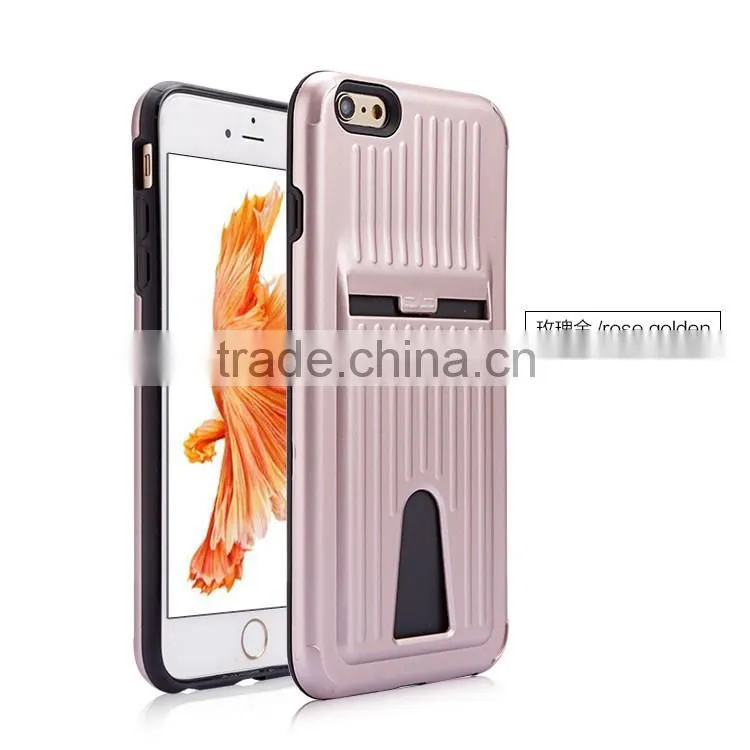 Wallet Card Holder Mobile Phone Case for Iphone 6S, Heavy Duty Card Case for Iphone 6G