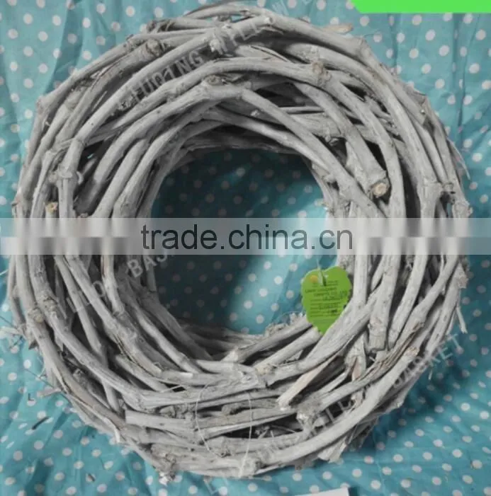 cheap bulk Christmas natural wood wreath
