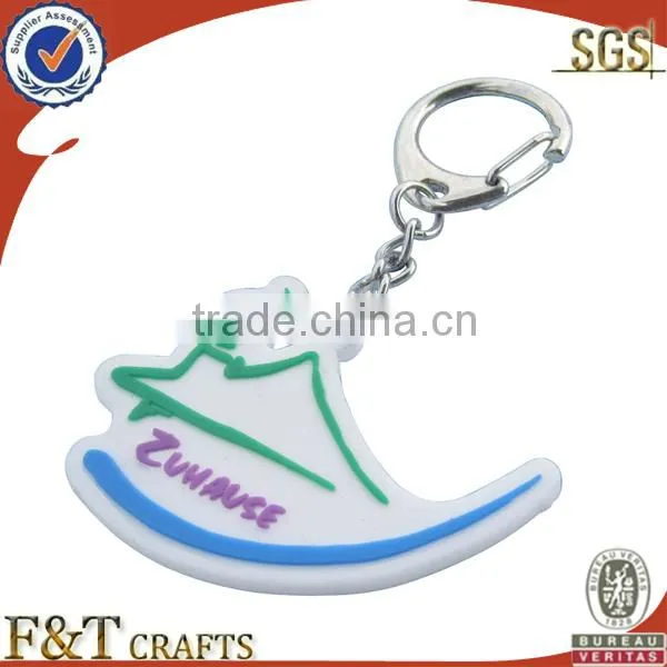 2014 custom soft pvc rubber keychain for promotions