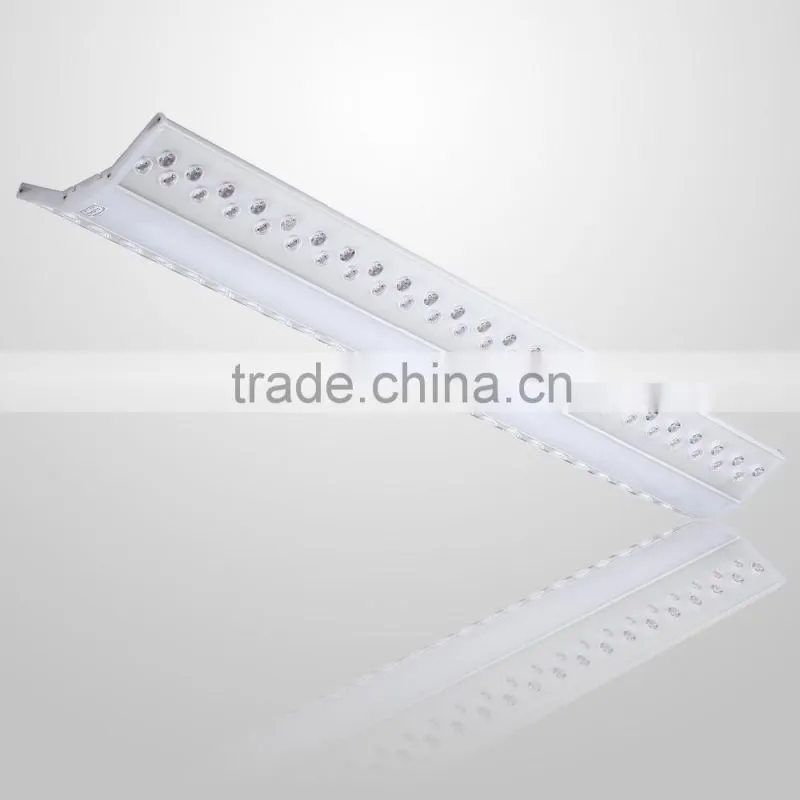 Black aluminum industrial 100w High bay LED fixture for supermarket and retail