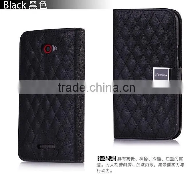 Whosale sheep leather Case for HTC 920E
