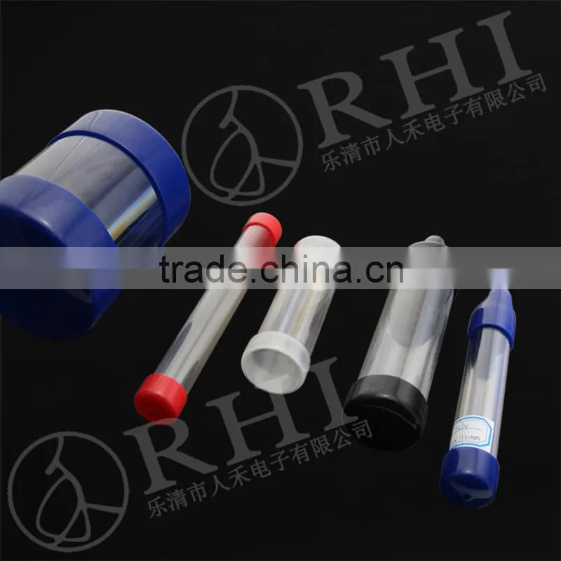 China manufacturer packaging tube clear plastic tube