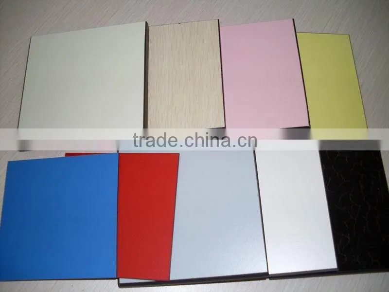 colorful compact hpl lamiante wall cladding