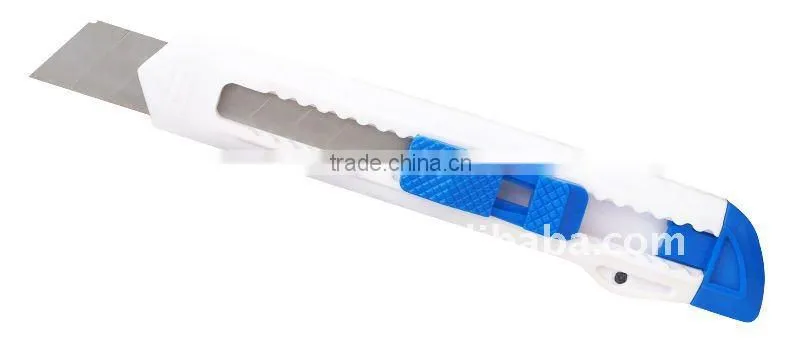 Mini Cheap Plastic Utility Retractable Folding Safe Art School Knife for promotion