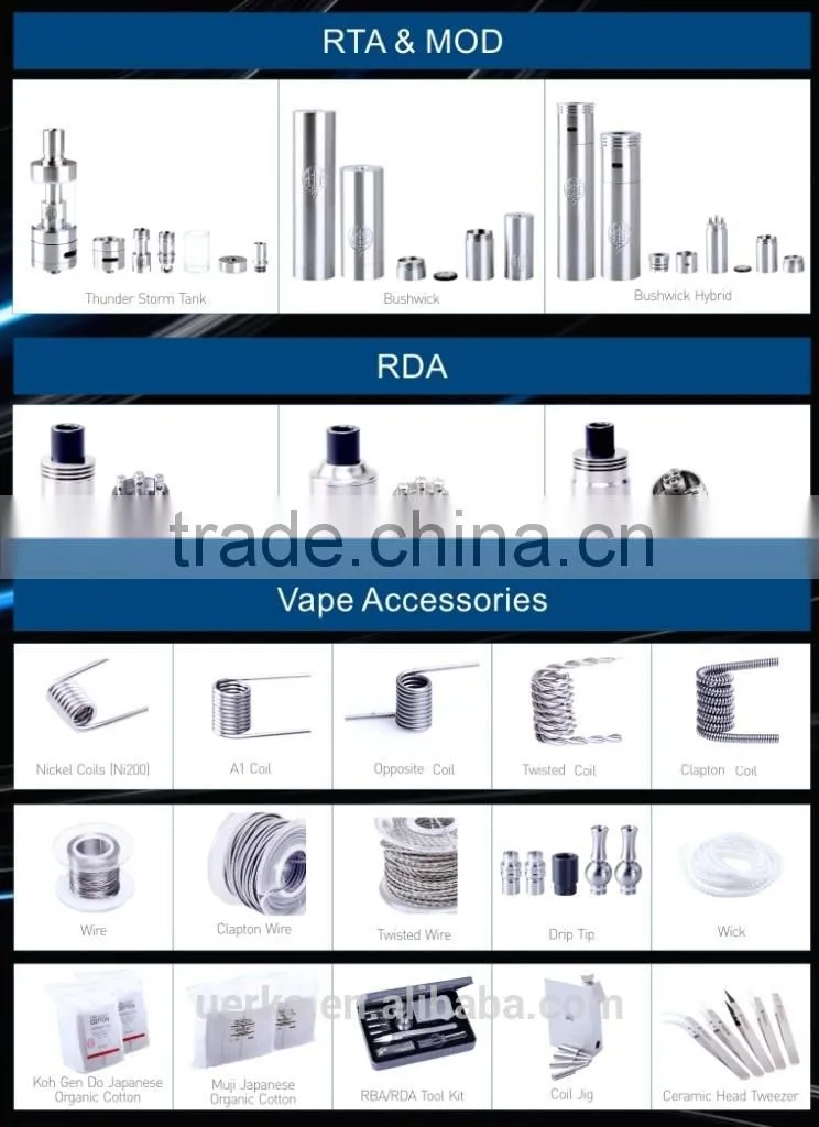 THC Etna RDA atomizer tank ce4 clearomizer atomizer vaporizer
