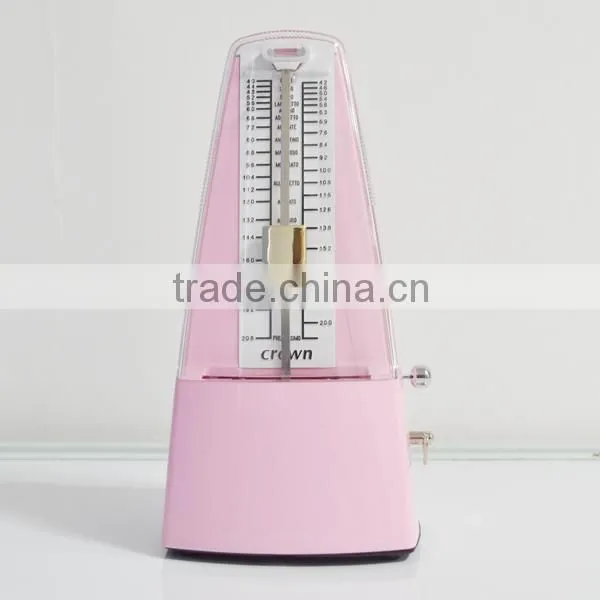 Custom mechanical metronome with metal movement