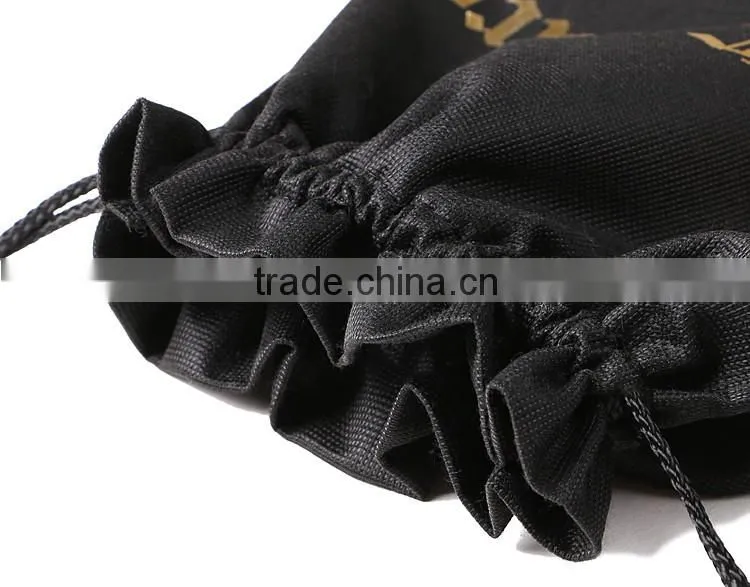 High-end black cotton dustproof storage bag