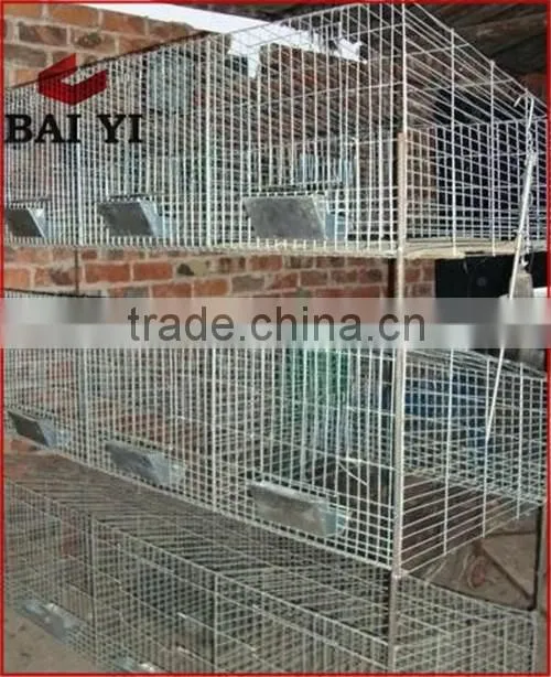 BAIYI Mesh Company Rabbit Cage Industrial Sale High Quality Wire Mesh Commercial Rabbit Cage