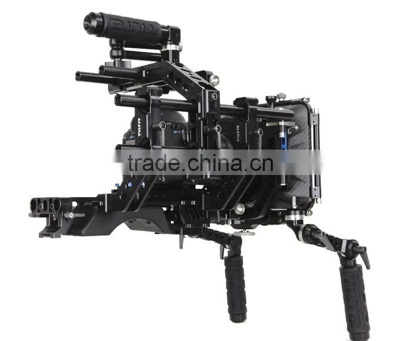 Tilta DSLR Rig 15mm Rod Shoulder Pad Follow Focus Matte Box Handle For 5D3 550D