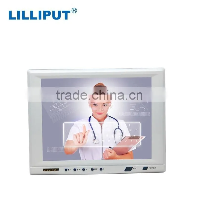 8 inch VGA Touchscreen Monitor For Digital Stereo Microscope