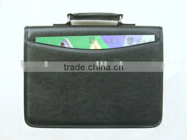 2013 Hotsale Leather A4 portfolio folder