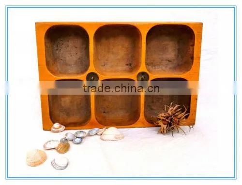 2015 Chinese Holiday antique wooden coin display shadow box