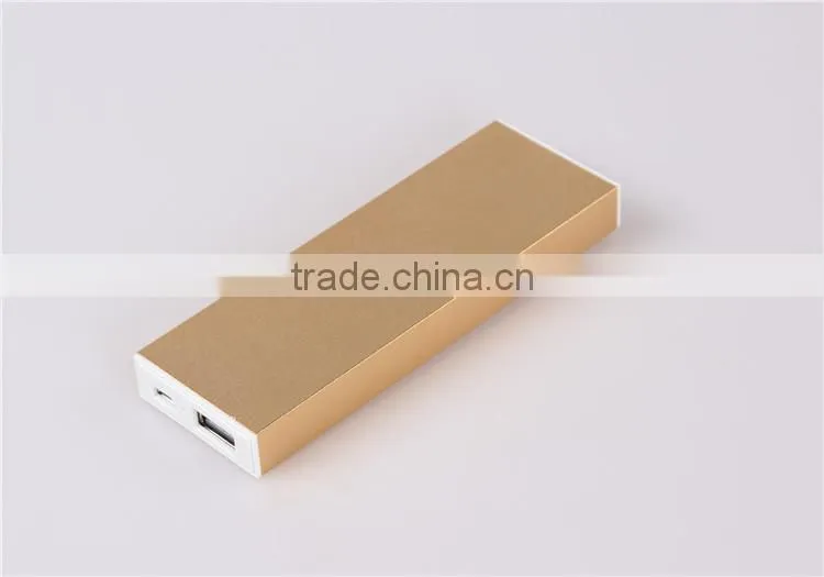 Aluminum portable polymer 2800mah smart phone power bank