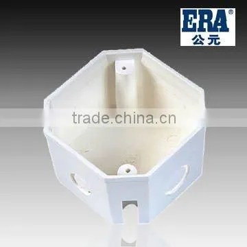 Octagon Outlet Box (PVC DIN Standard Electrical Fitting )