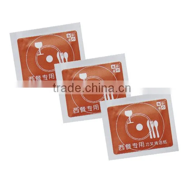 CE FDA Wet Towel Wipes Use For Restaurant And Airplane