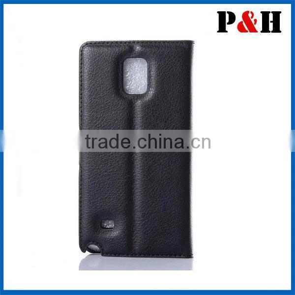 hot sale pu leather case for SamSung Galaxy Note4