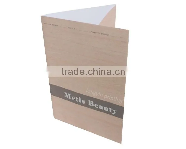 Beautiful plastic file folder, paper file folder printing