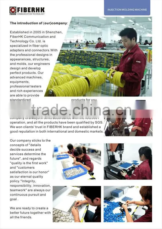 SC-ST fiber adapter,SM/MM simplex /duplex Hybrid made in china